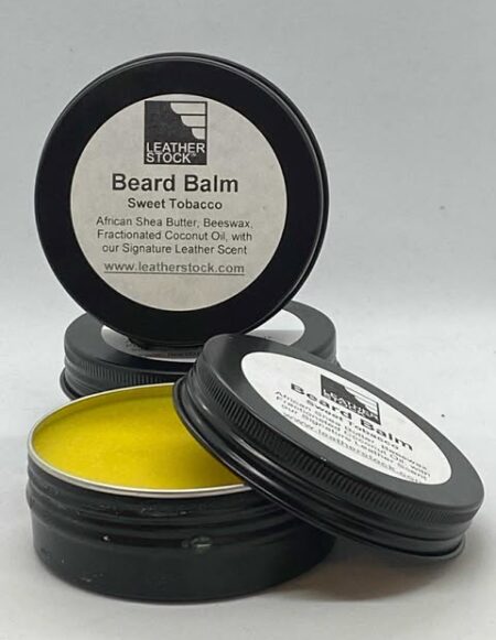 Leather and Sweet Tobacco Scented Beard Balm